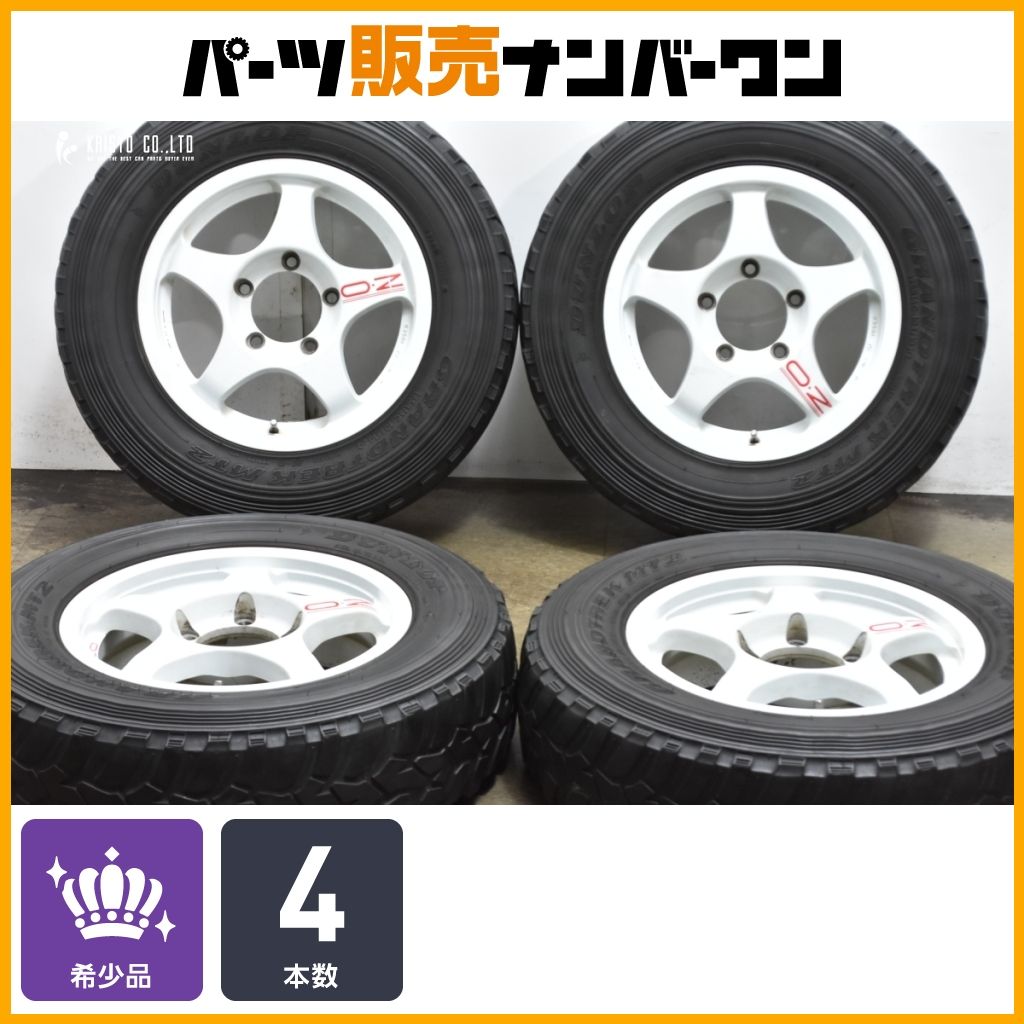 【人気ホイール】OZレーシング クロノ 16in 5.5J +23 PCD139.7 4本セット ホワイト ホイールのみ発送可 ジムニー AZオフロード JB64 JB23