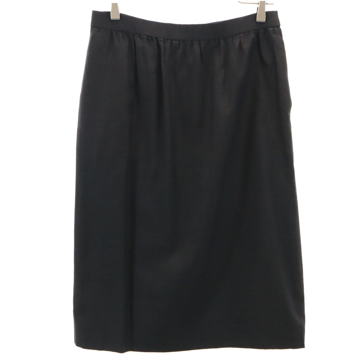 GIVENCHY ジバンシィ ミモレ丈 タイトスカート 16 ブラック レディース 古着