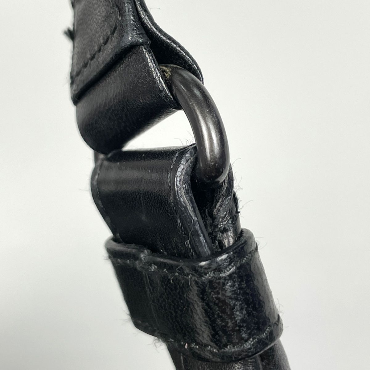 ボッテガヴェネタ BOTTEGAVENETA イントレチャート ショルダーバッグ ハンドバッグ ショルダーバッグ レザー ブラック 125787 レディース 【中古】
