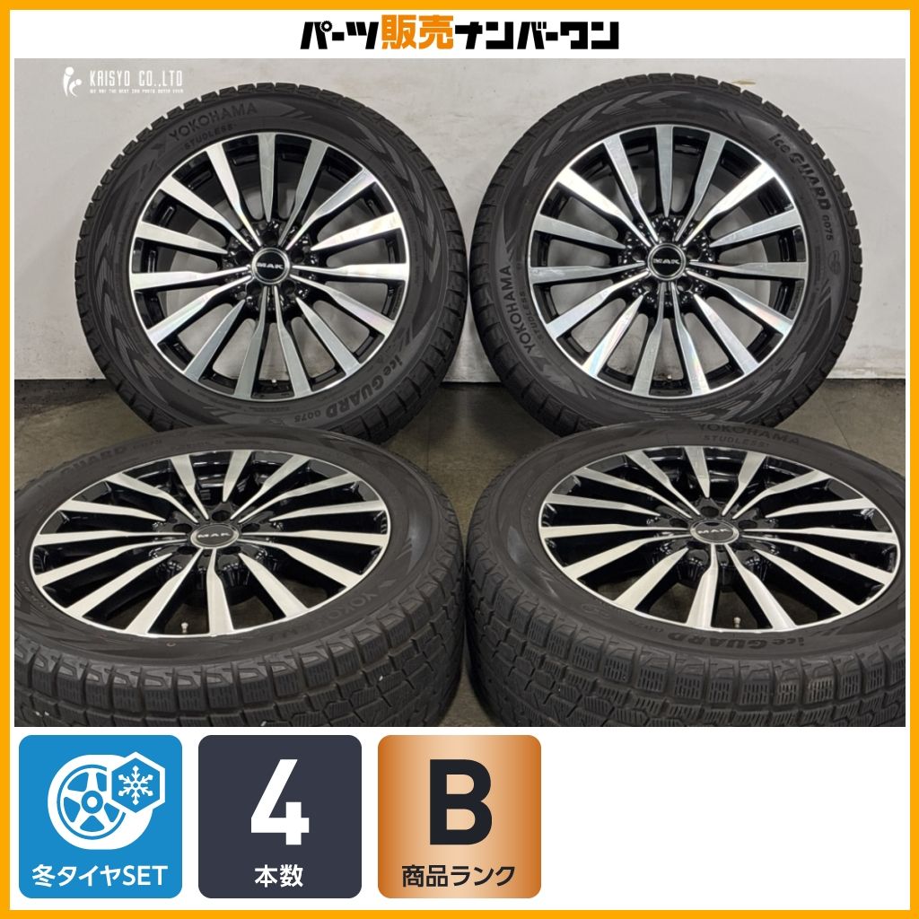 【程度良好品】MAK KLONE 20in 8.5J +53 PCD112 ヨコハマ アイスガード G075 275/50R20 スタッドレス メルセデスベンツ GLE W166/W167