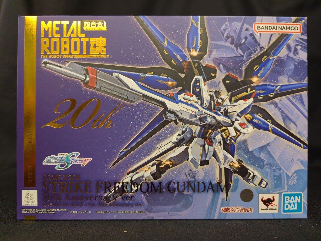 BANDAI SPIRITS METAL ROBOT魂 ＜SIDE MS＞ 機動戦士ガンダム SEED DESTINY ストライクフリーダムガンダム 20th Anniversary Ver.
