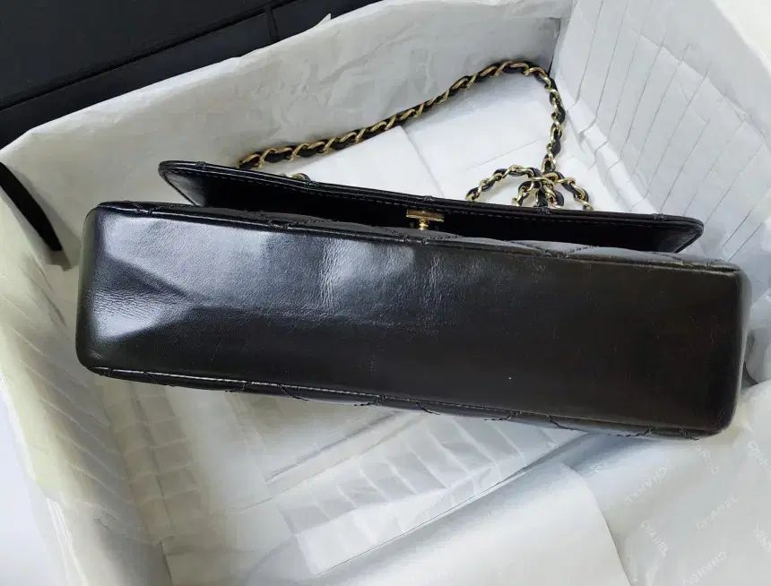 中古シャネル 7番台 ワイルド スティッチ チェーンショルダーバッグ 2 55バッグ (A퀄中古)