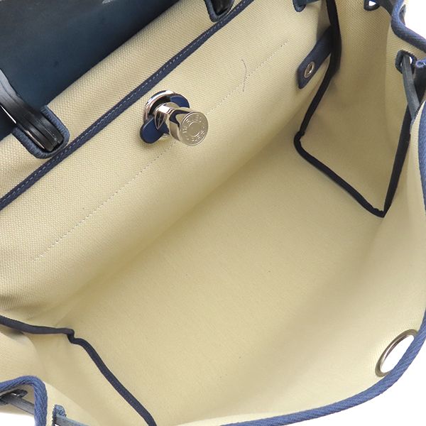 エルメス HERMES 2WAYバッグ エールバッグジップMM 39 キャンバス トワルミリタリー ヴァッシュハンター ブルーアンクル×ベージュ シルバー金具 青 ハンドバッグ ショルダー Z 【保存袋】【中古】 エルメス HERMES 2WAYバッグ エールバッグジップMM 39 キャンバス トワルミリタリー ヴァッシュハンター ブルーアンクル×ベージュ シルバー金具 青 ハンドバッグ ショルダー Z 【保存袋】【中古】