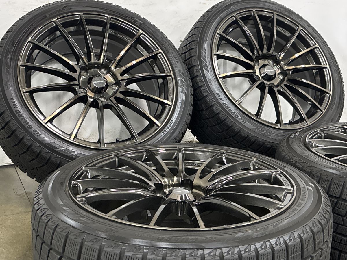 【交換用に】ウェッズスポーツ SA-15R 18in 8J +37 PCD114.3 ヨコハマ アイスガード iG60 245/40R18 ランサーエボリューション WRX STI 【交換用に】ウェッズスポーツ SA-15R 18in 8J +37 PCD114.3 ヨコハマ アイスガード iG60 245/40R18 ランサーエボリューション WRX STI