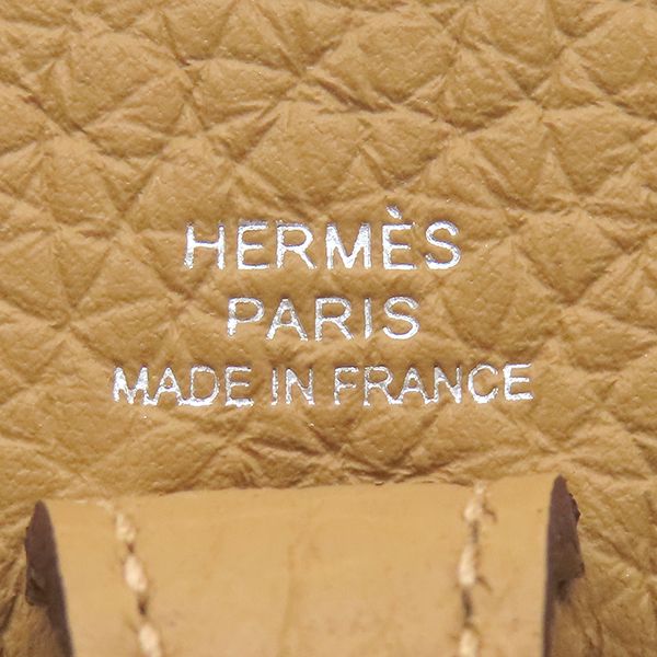 エルメス HERMES ショルダーバッグ エヴリン TPM 16 トリヨンクレマンス ビスキュイ シルバー金具 エブリン 2025年製 K 【箱】【中古】