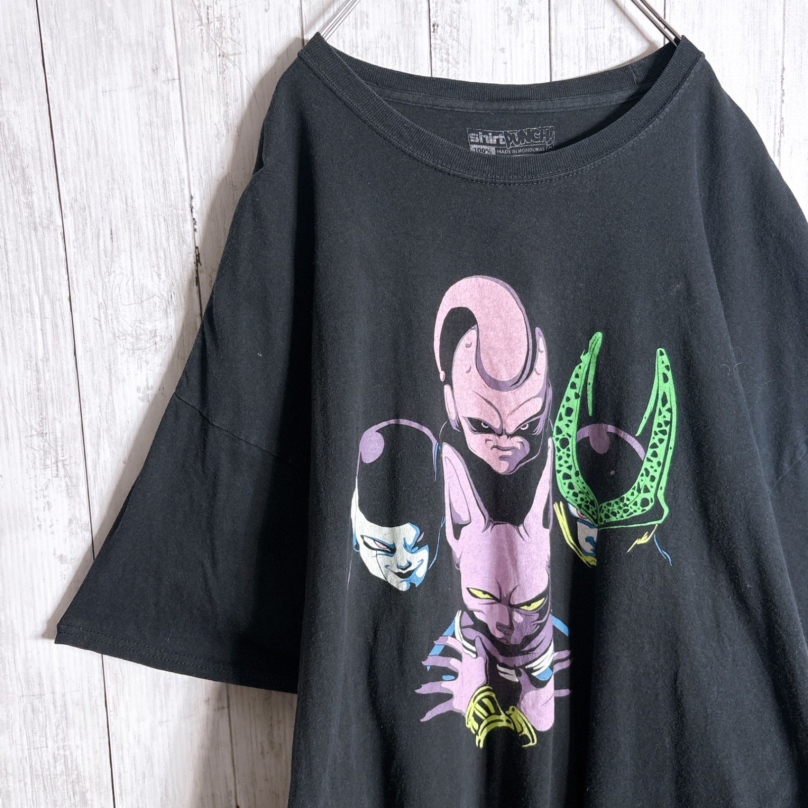 【最高モデル】00s Vintage 古着 ドラゴンボール DRAGONBALL 魔人ブウ フリーザ セル ビルス ヴィランズ 半袖Tシャツ #1019 7,252円