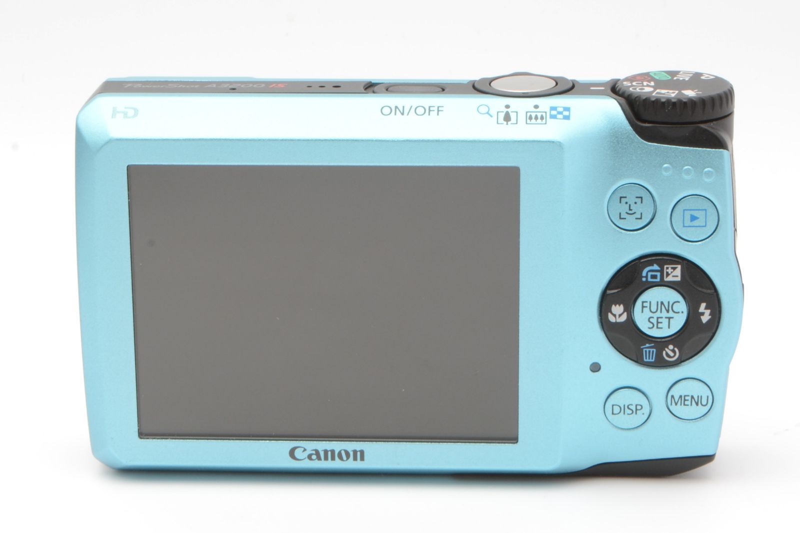 美品 Canon PowerShot A3200 IS ブルー コンパクトデジタルカメラ