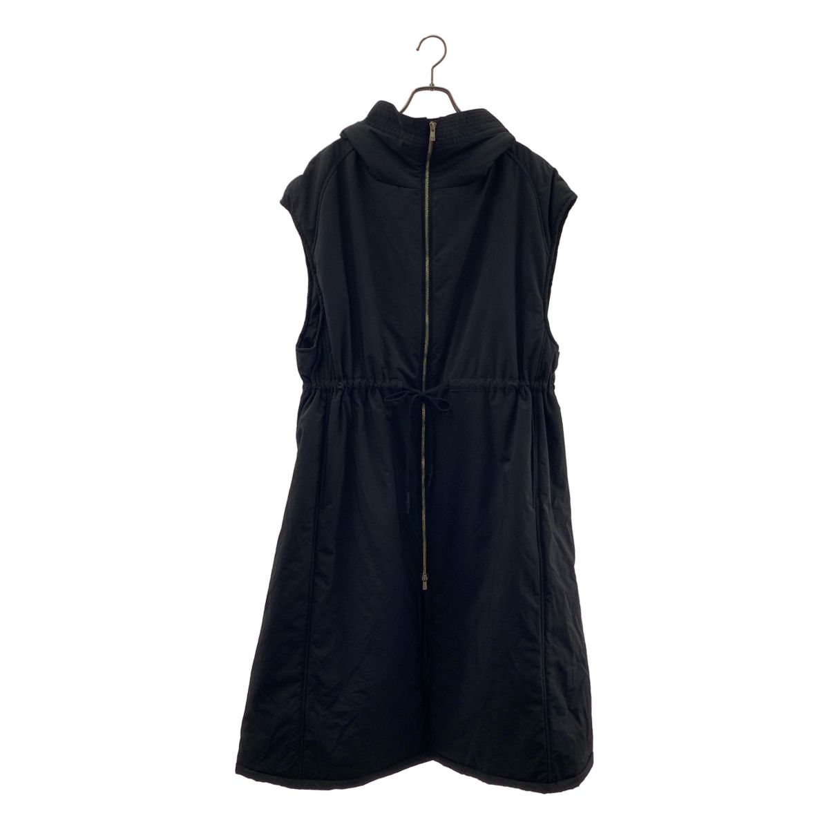 【新品】  prasthana / プラスターナ | chillbuster sleeve less parka（tall） 中綿入り スリーブレス ロングパーカー コート | TALL | ブラック | メンズ メンズ 【新品】 prasthana / プラスターナ | chillbuster sleeve less