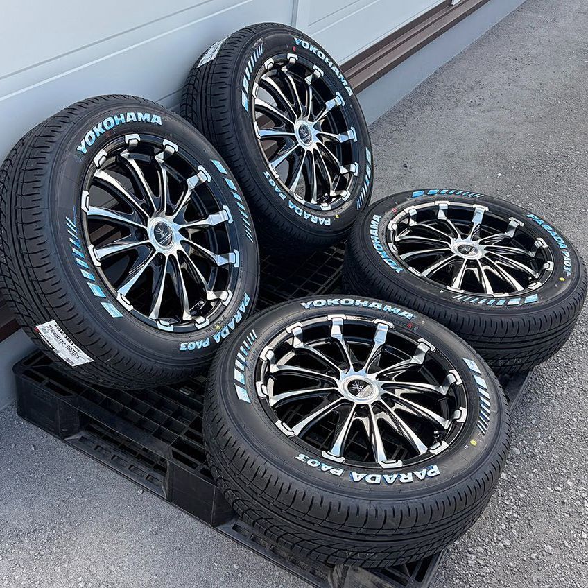 新品 タイヤホイール 4本セット 200系ハイエース 17インチ ヨコハマ パラダ PA03 215/60R17 Bounty Collection BD12 新品 タイヤホイール 4本セット 200系ハイエース 17インチ ヨコハマ パラダ PA03 215/60R17 Bounty Collection BD12
