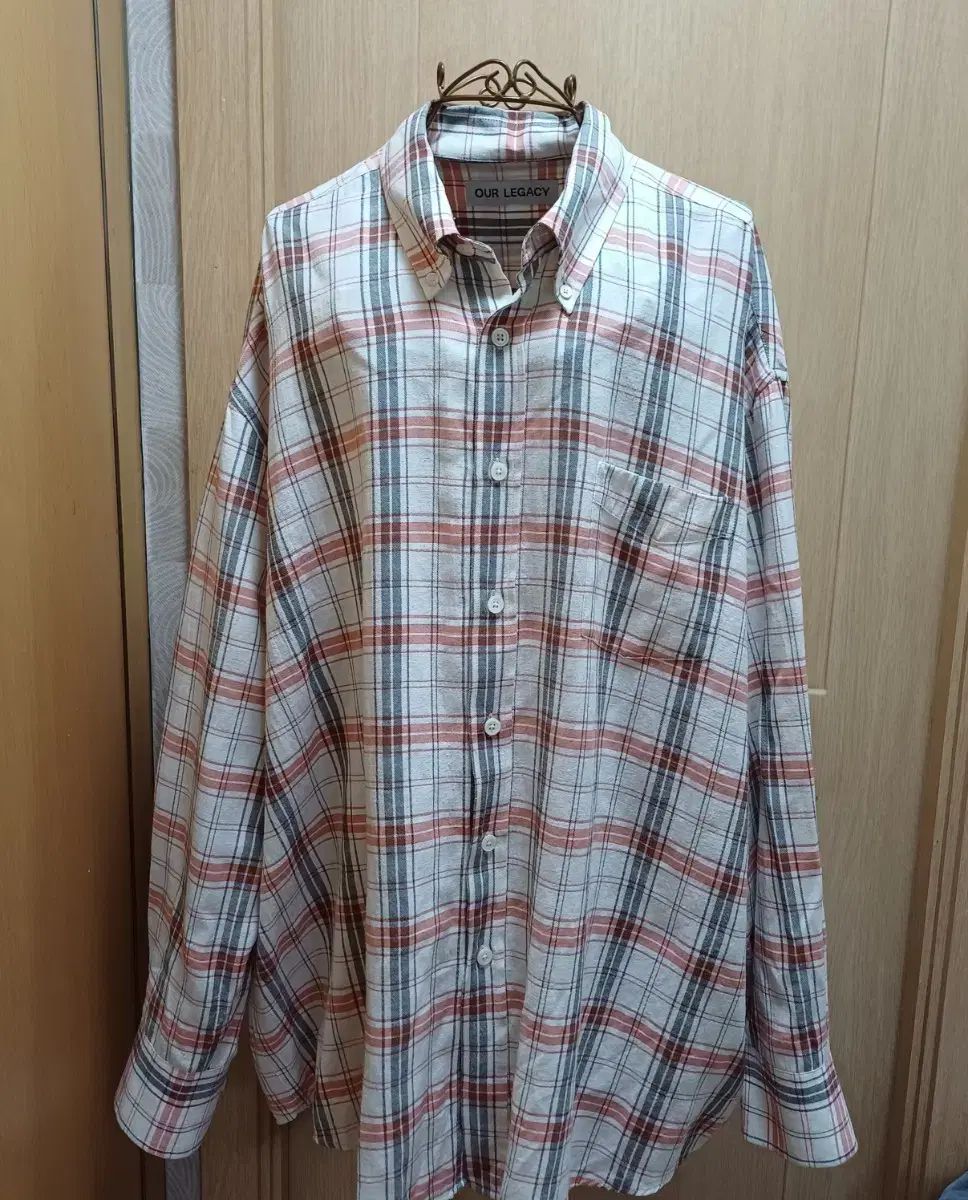 アワーレガシー OUR LEGACY 빌로이드 (Borrowed) BD シャツ チェック柄 48 size 24,206円