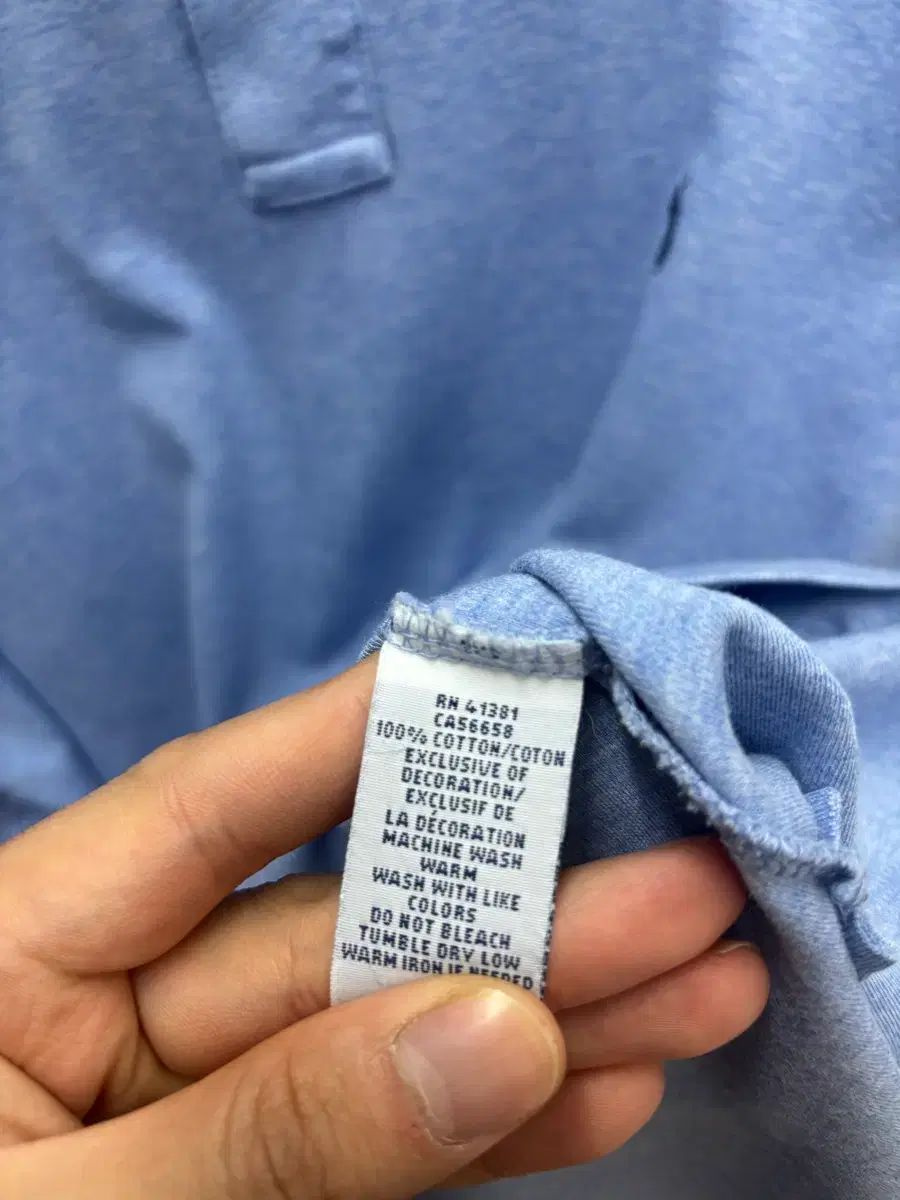ポロラルフローレン カラーTシャツ ブルー XXL