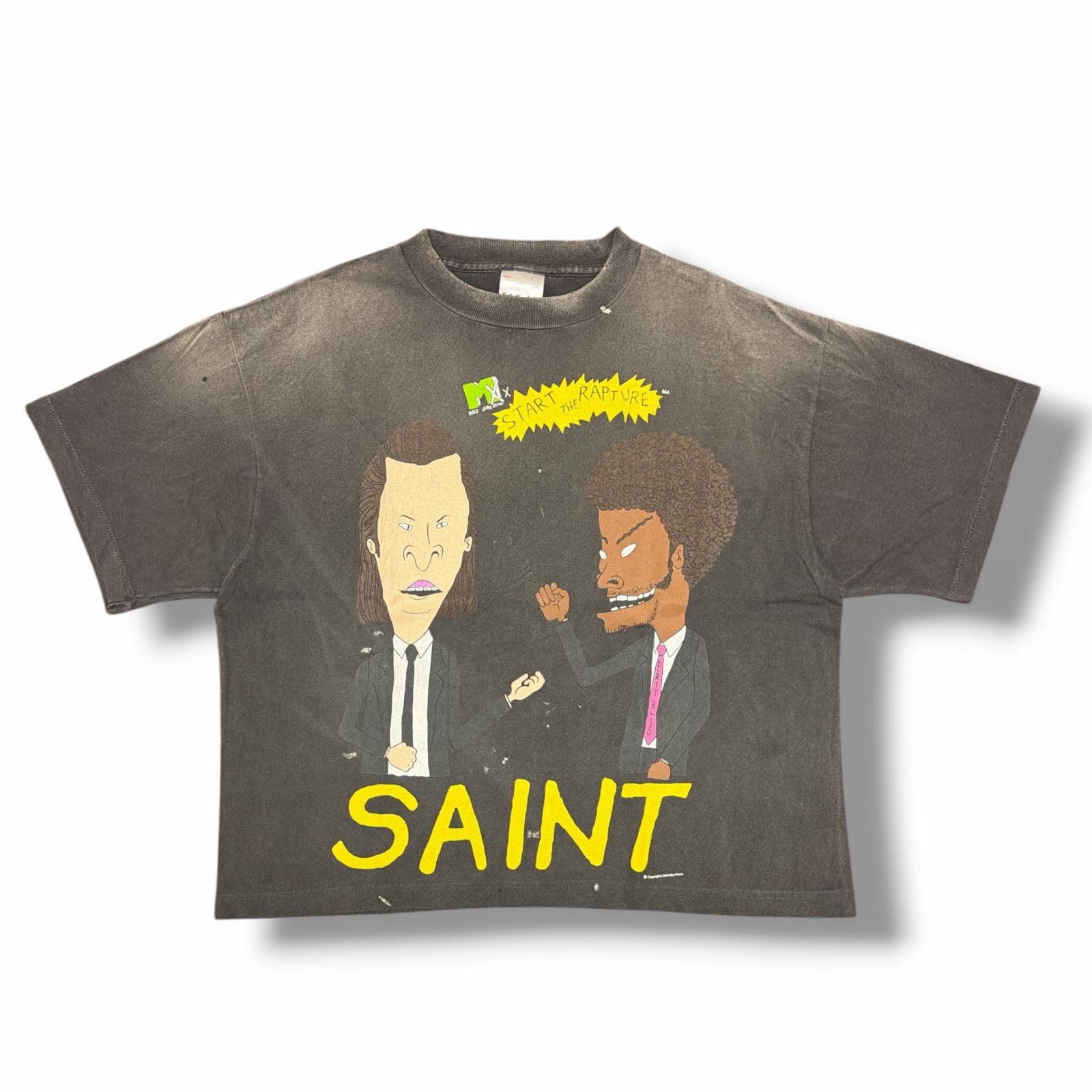参考上代46200円 SAINT MICHAEL 25SS RAPTURE TEE ラプチャーTシャツ
