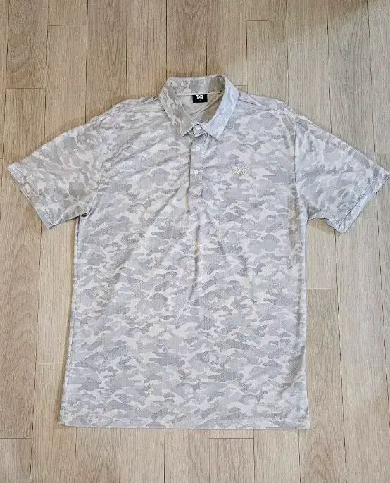 PXG カモフラージュ 半袖 ポロTシャツ 105