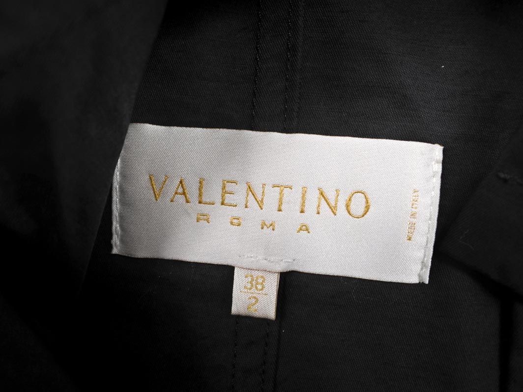 VALENTINO ヴァレンティノ ジャケット size38/黒 ■◇ レディース
