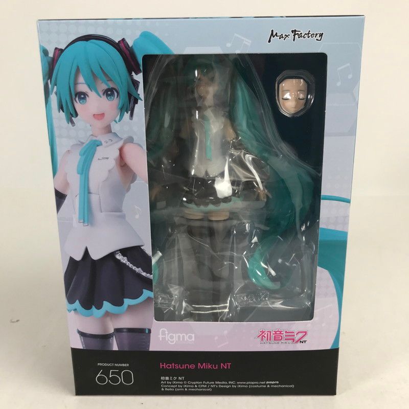 【中古美品】 未開封 figma 初音ミク NT ピアプロキャラクターズ キャラクター・ボーカル・シリーズ 01 初音ミク フィギュア 【053-260508-mh-15-fuzh】