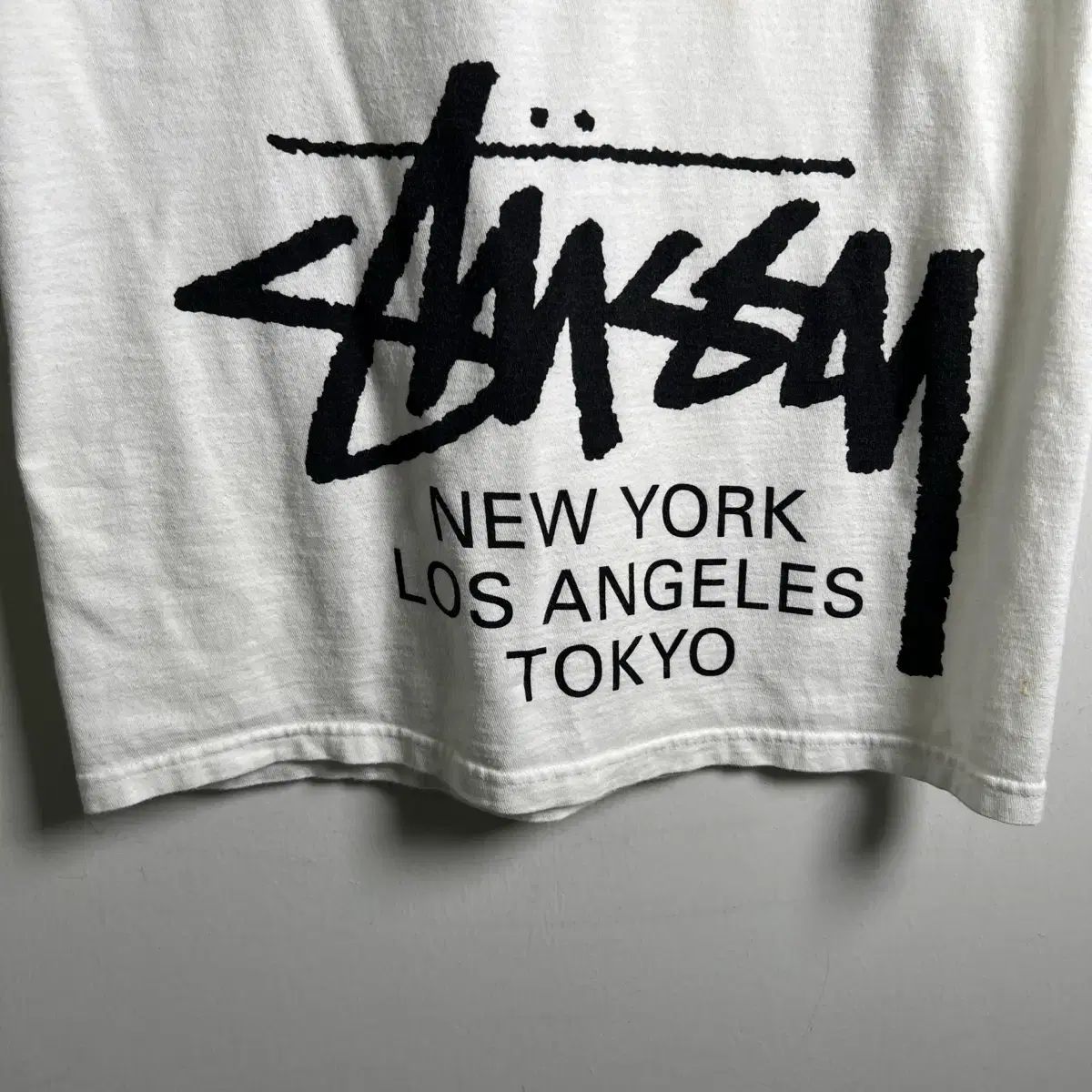 STUSSY x タカヒロミヤシタザソロイスト 40周年ワールドツアー半袖Tシャツ S STUSSY x タカヒロミヤシタザソロイスト 40周年ワールドツアー半袖Tシャツ S