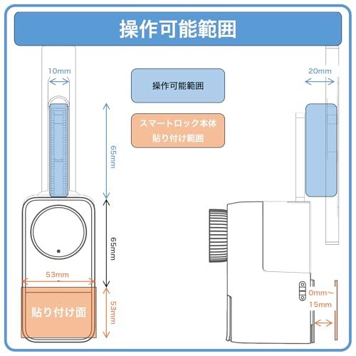 引き戸用 スマートロック変換アダプター SwitchBot Lock Pro 対応|簡単取り付け|上下レバー錠対応 shu df440712 引き戸用 スマートロック変換アダプター SwitchBot Lock Pro 対応|簡単取り付け|上下レバー錠対応 shu df440712