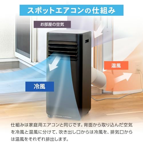 【設置工事不要】 MAXZEN スポットクーラー 家庭用 5~9畳 エアコン 2.3kW スポットエアコン クーラー 除湿機 衣類乾燥除湿機 置き型 移動式 冷風 送風 ポータブルエアコン ブラック MSC-MT23-BK マクスゼン shu 7dda8d50 【設置工事不要】 MAXZEN スポットクーラー 家庭用 5~9畳 エアコン 2.3kW スポットエアコン クーラー 除湿機 衣類乾燥除湿機 置き型 移動式 冷風 送風 ポータブルエアコン ブラック MSC-MT23-BK マクスゼン shu 7dda8d50