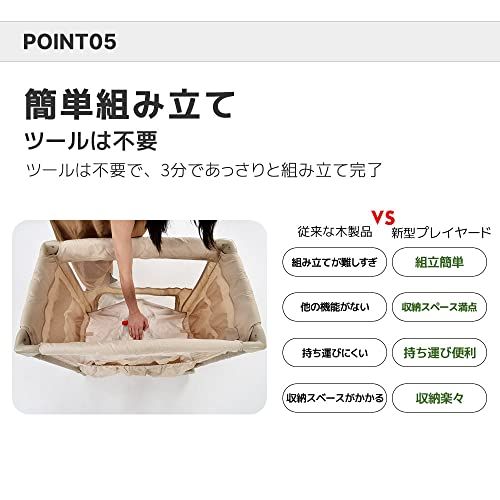 BTM プレイヤード 折りたたみ ベビーサークル お昼寝マット キャリーバッグ付 マットレス付 出産祝い プレゼント ベビー用品 お誕生日 お祝い shu a19f4014 BTM プレイヤード 折りたたみ ベビーサークル お昼寝マット キャリーバッグ付 マットレス付 出産祝い プレゼント ベビー用品 お誕生日 お祝い shu a19f4014