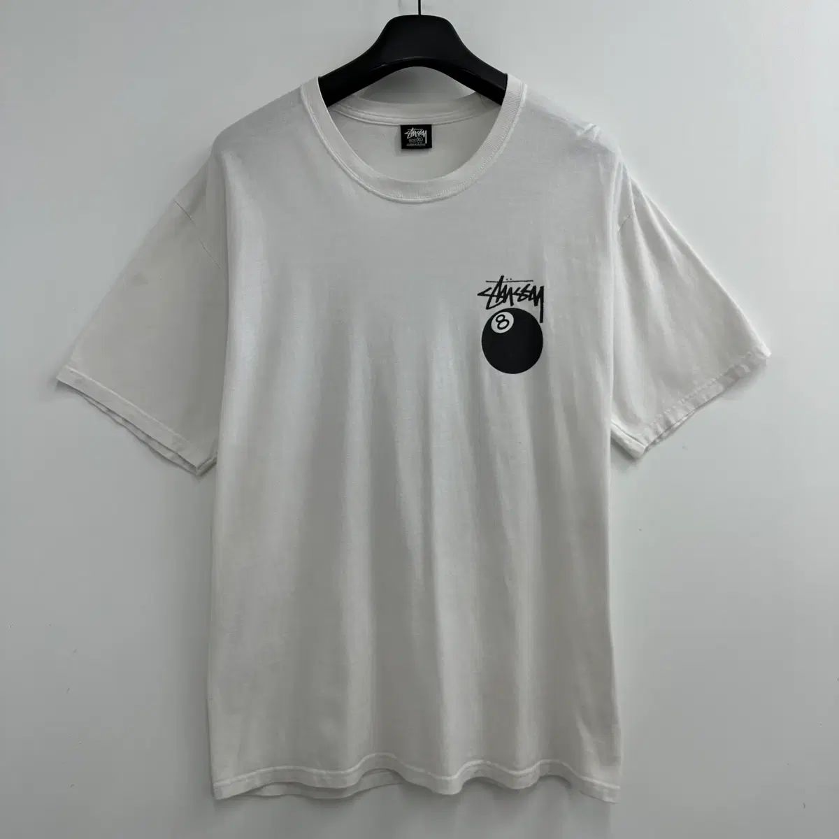 105 STUSSY ステューシー 8ボール メンズ ルーズフィット 半袖 Tシャツ