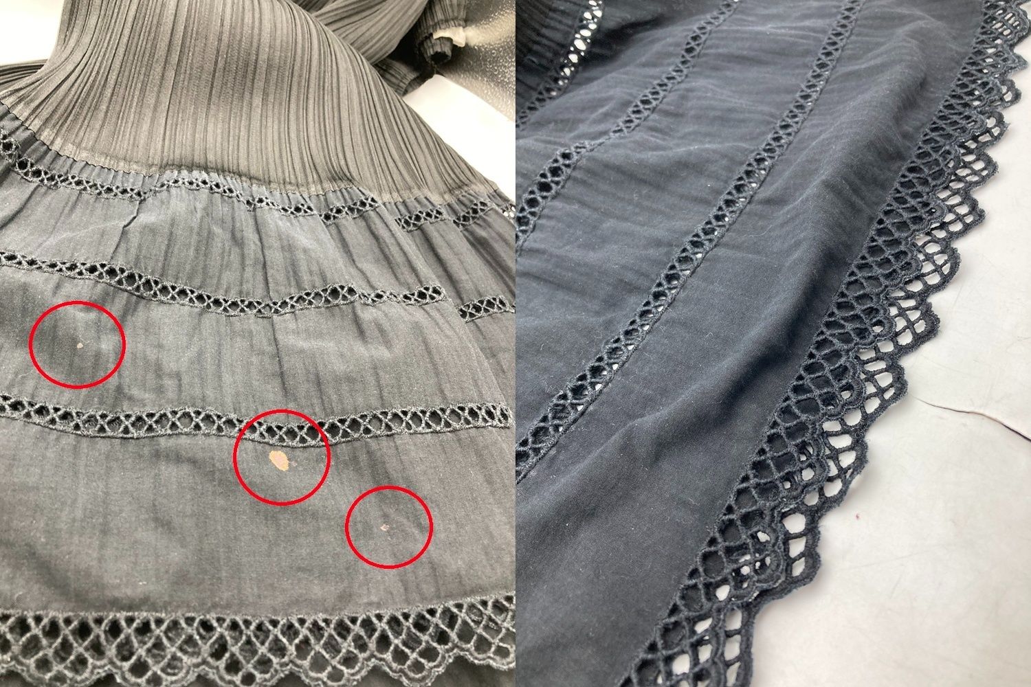 PLEATS PLEASE プリーツプリーズ イッセイミヤケ フレアパンツ サイズ3 レディース 中古 D4