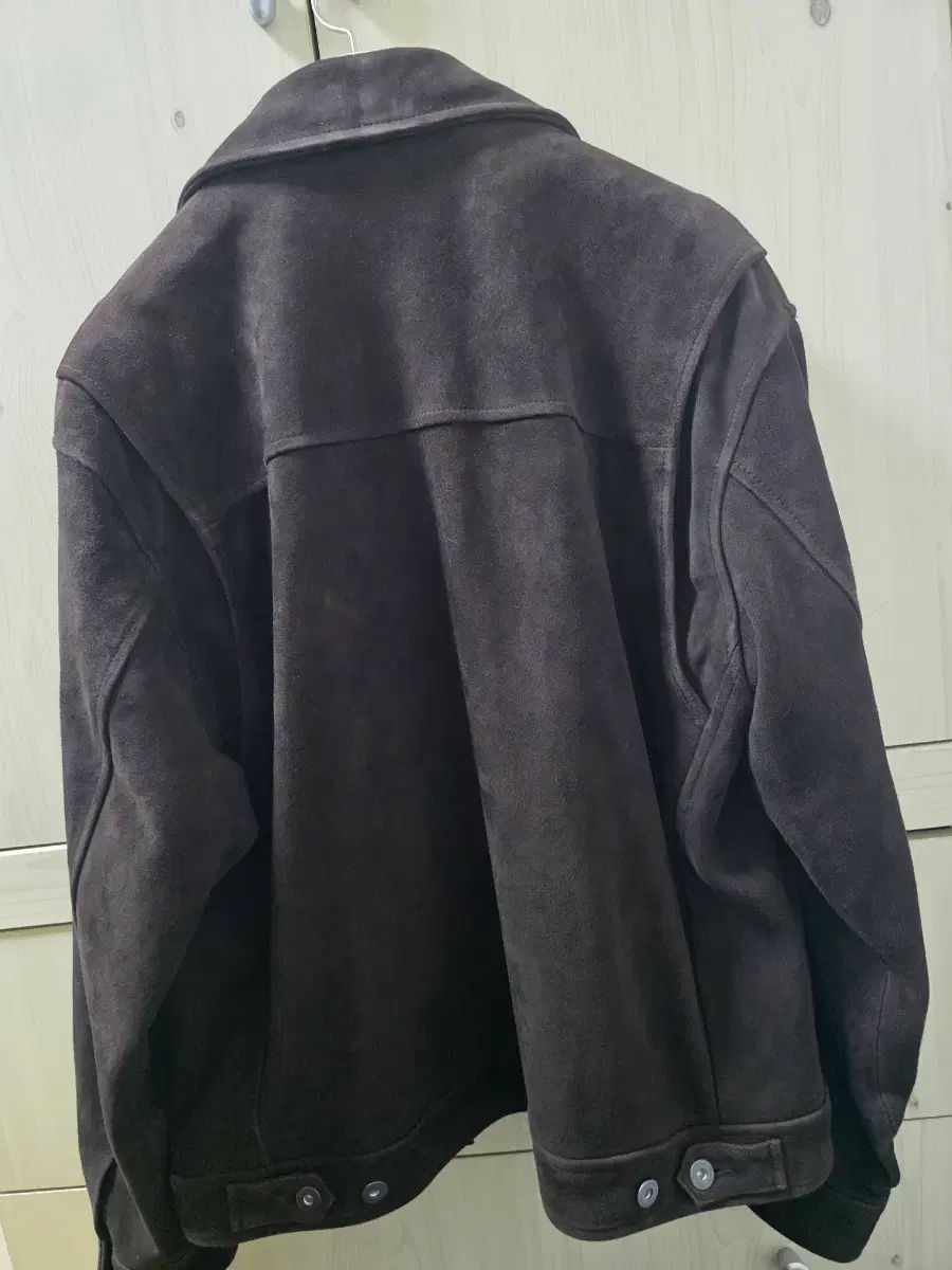 ROUGH SIDE スウェード ドリズラージャケット DARK UMBER