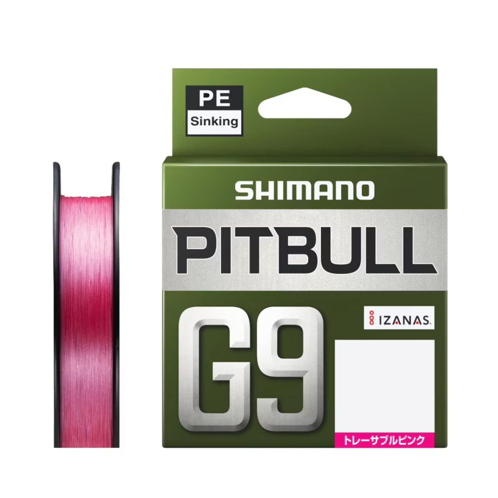 新品 シマノ(SHIMANO) PEライン ピットブル G9 150m LD-M59Z 1.0号 トレーサブルピンク 4,221円