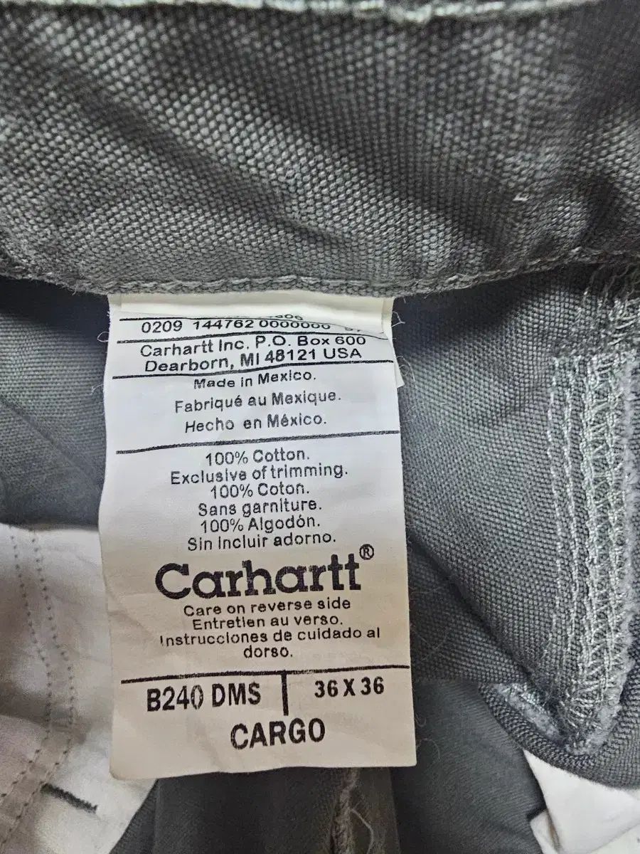 Carhartt B240 DMS カーゴ パンツ Carhartt B240 DMS カーゴ パンツ