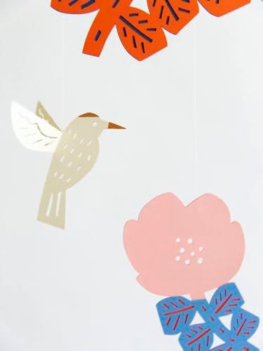 モビール 「花とハチドリーHummingbirdー」 大人のインテリア W30cm×H53cm 日本生まれのモビールブランドt モビール 「花とハチドリーHummingbirdー」 大人のインテリア W30cm×H53cm 日本生まれのモビールブランドt