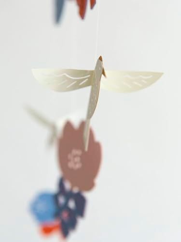 モビール 「花とハチドリーHummingbirdー」 大人のインテリア W30cm×H53cm 日本生まれのモビールブランドt モビール 「花とハチドリーHummingbirdー」 大人のインテリア W30cm×H53cm 日本生まれのモビールブランドt