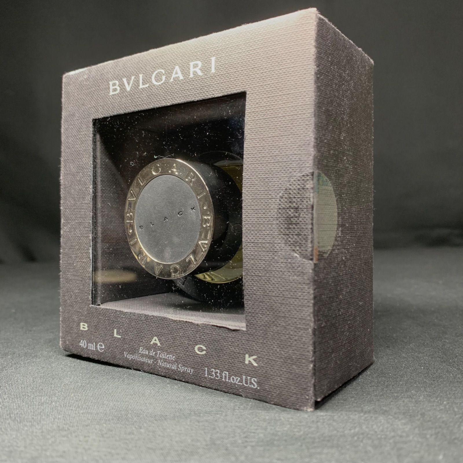 F027 未開封 BVLGARI ブルガリ ブラック 40ml EDT 日本語表記あり 香水 コスメ 化粧品
