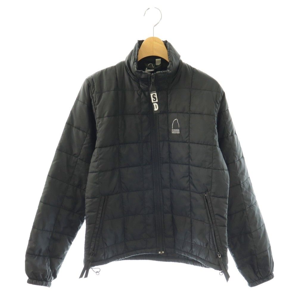 シェラデザイン SIERRA DESIGNS PRIMALOFT 中綿ジャケット キルティング S ブラック /ES ■GY06