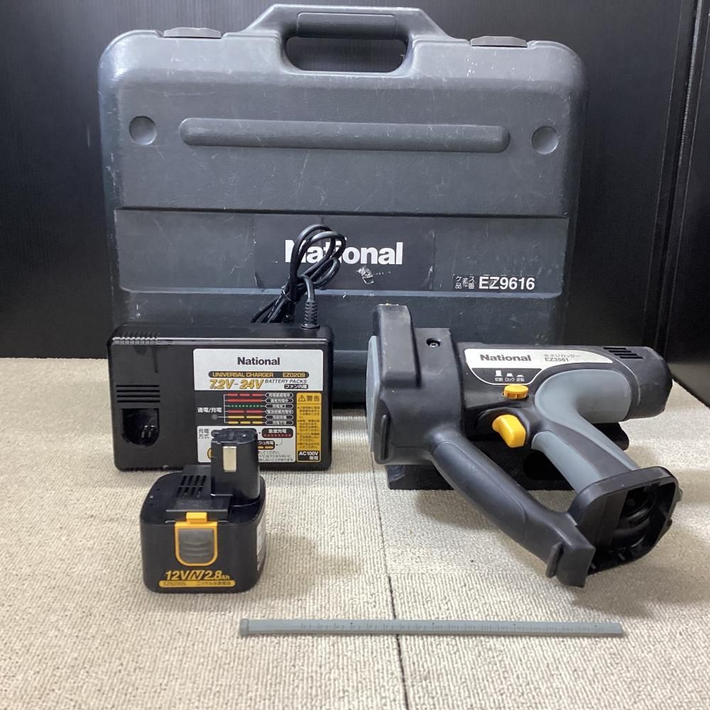 【中古品】National /ナショナル EZ3561 12V充電式全ネジカッター[203]