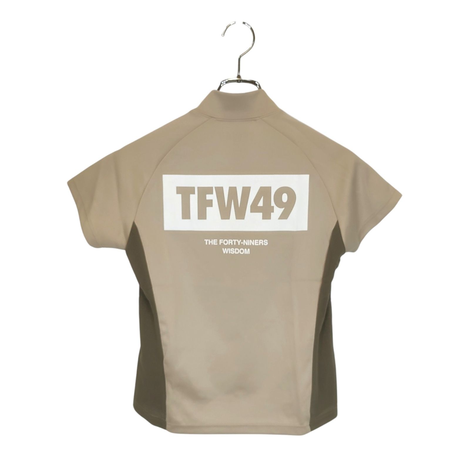 TFW49 SIDE MESH SHORT SLEEVE MOCKNECK L TFW49 - SIDE MESH MOCKNECK