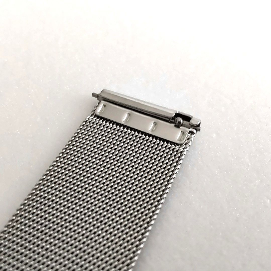 腕時計 ステンレス メッシュベルト メッシュバンド ミラネーゼブレス