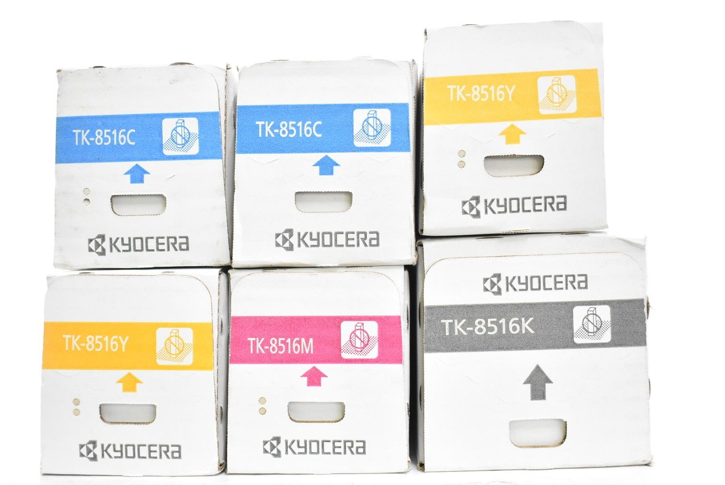 未使用 京セラ 純正 トナー TK-8516 4色6本（シアン・マゼンタ・イエロー・ブラック） KYOCERA ITNXG8UOGQ54-D-N09-byebye