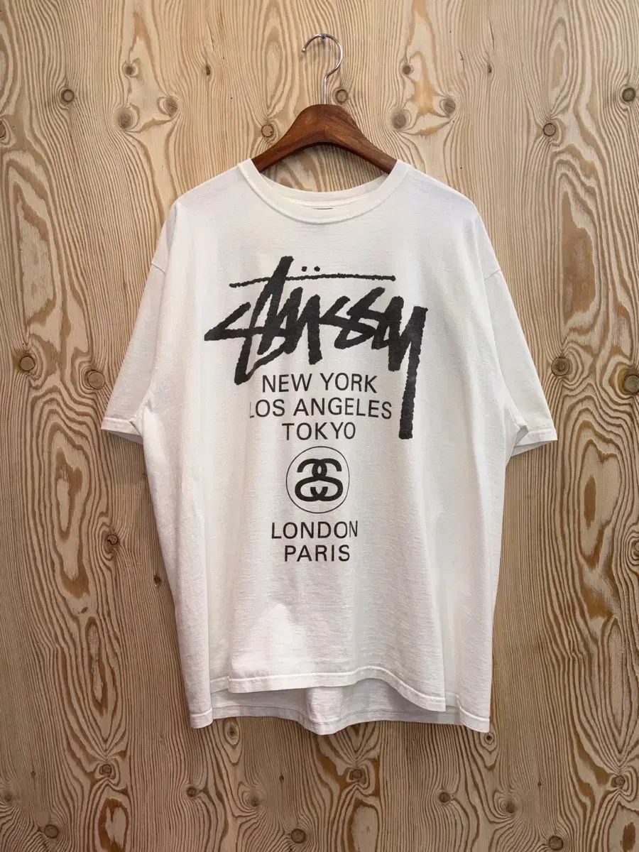 ステューシー ワールドツアー Tシャツ
