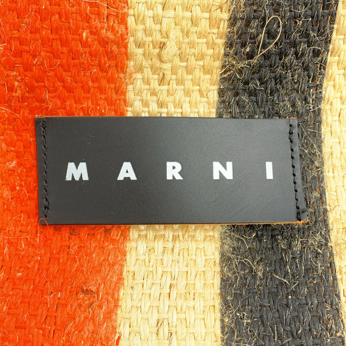 MARNI / マルニ | マルニ マーケット カナパ ストライプ トートバッグ