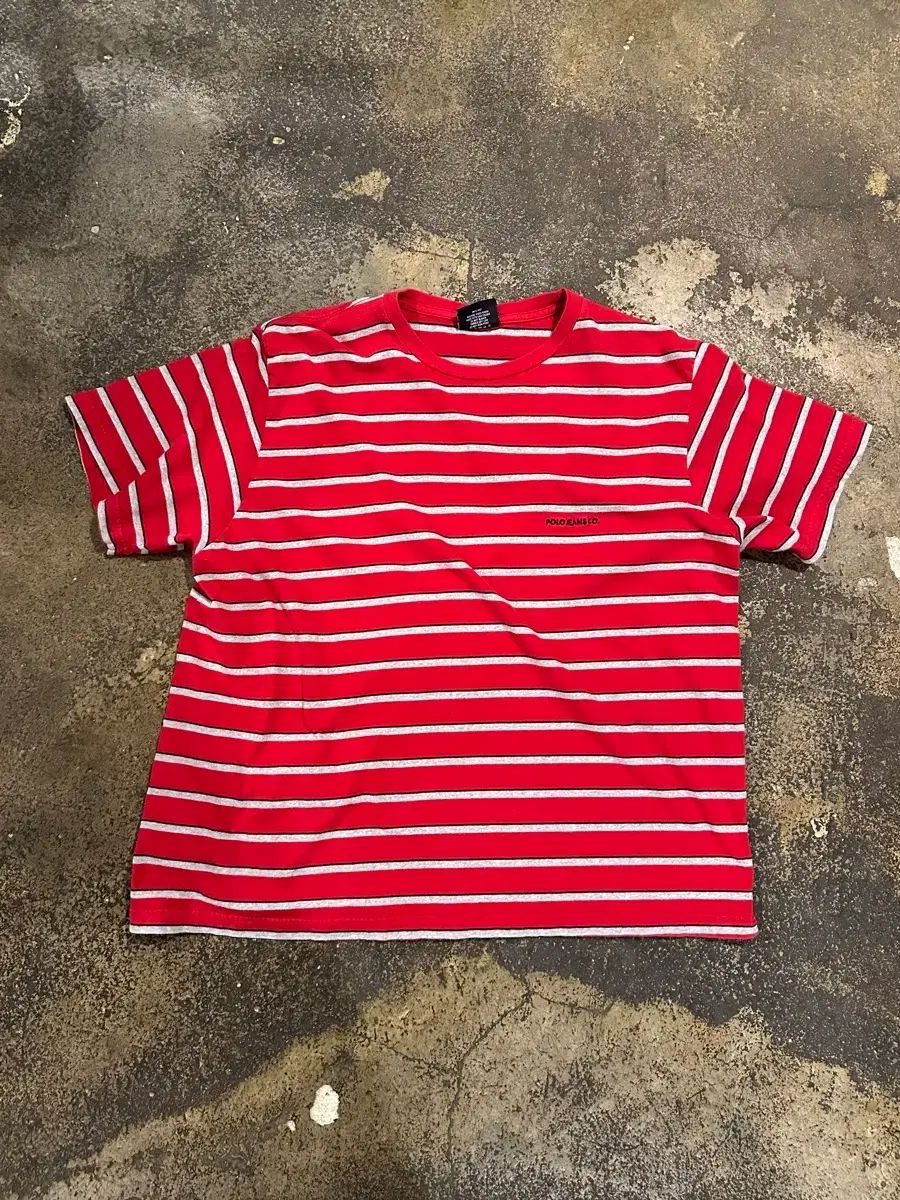 ヴィンテージ 00s ポロ ジーンズ ストライプ Tシャツ