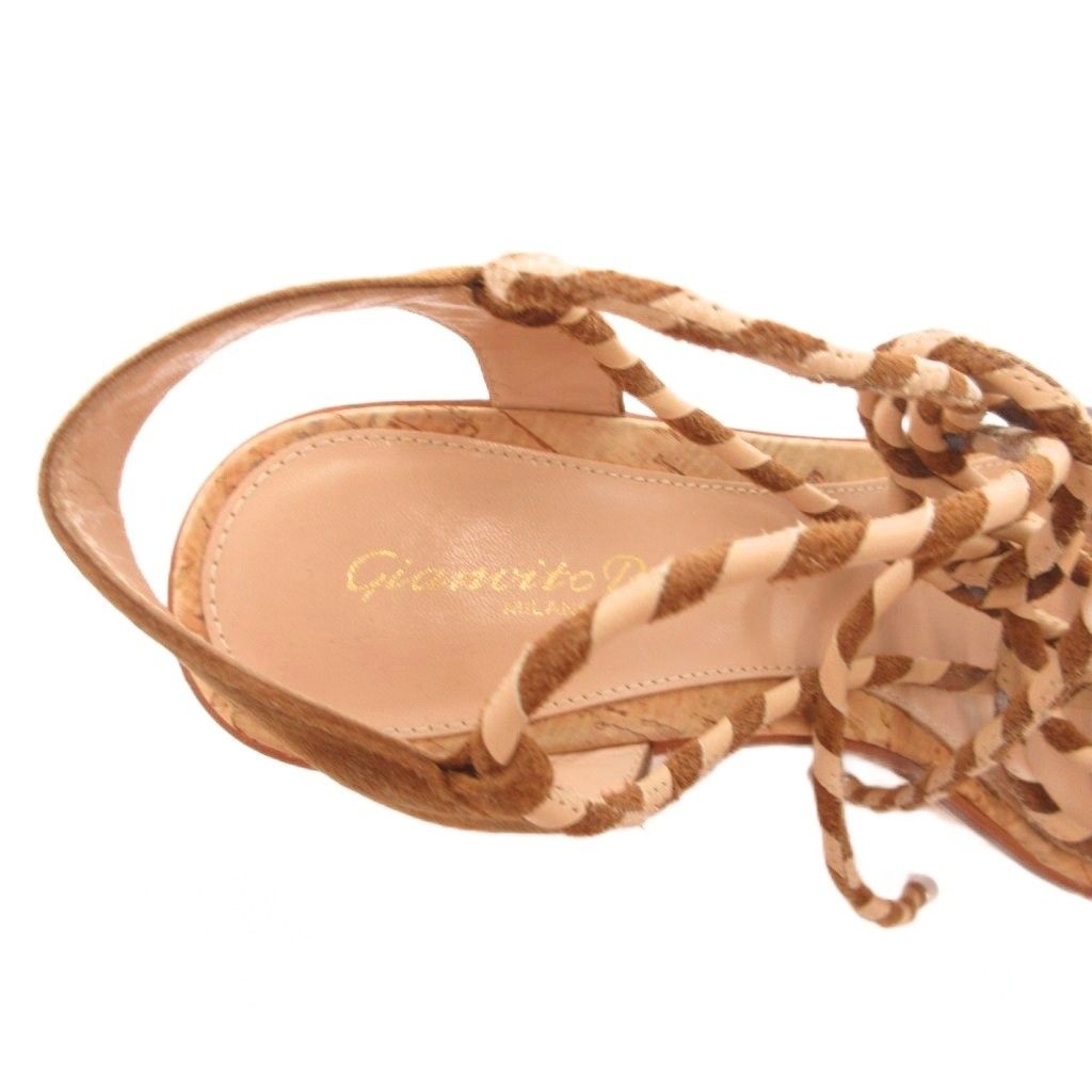 Gianvito Rossi スエードサンダル Gianvito Rossi(ジャンビトロッシ 