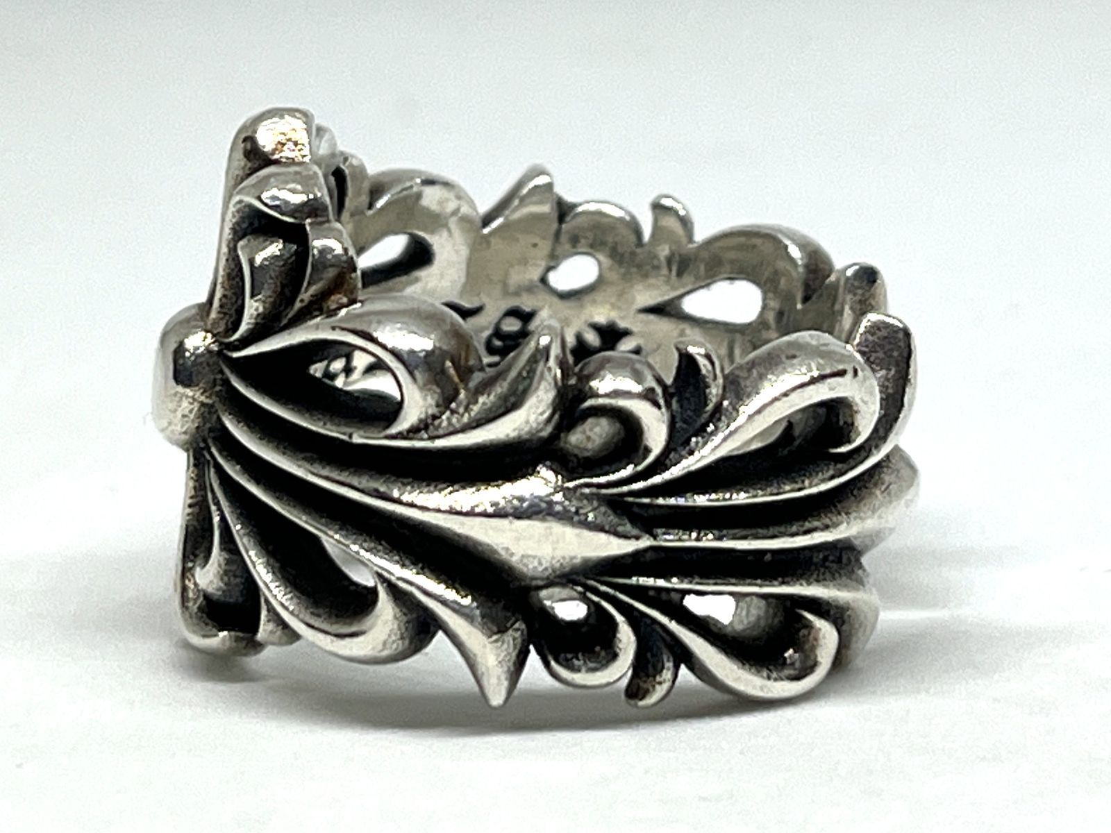19号◇CHROME HEARTS｜クロムハーツ DBL FLRL CRS ダブルフローラル