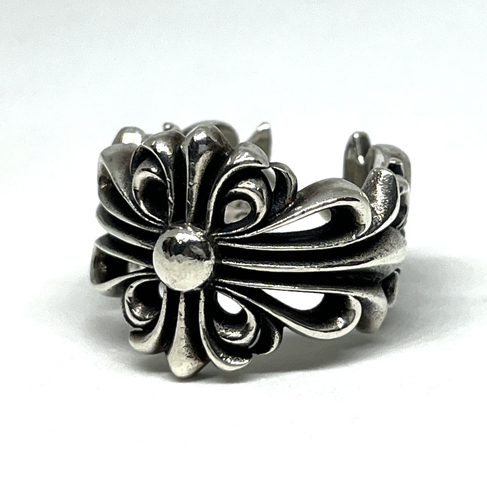 19号◇CHROME HEARTS｜クロムハーツ DBL FLRL CRS ダブルフローラル