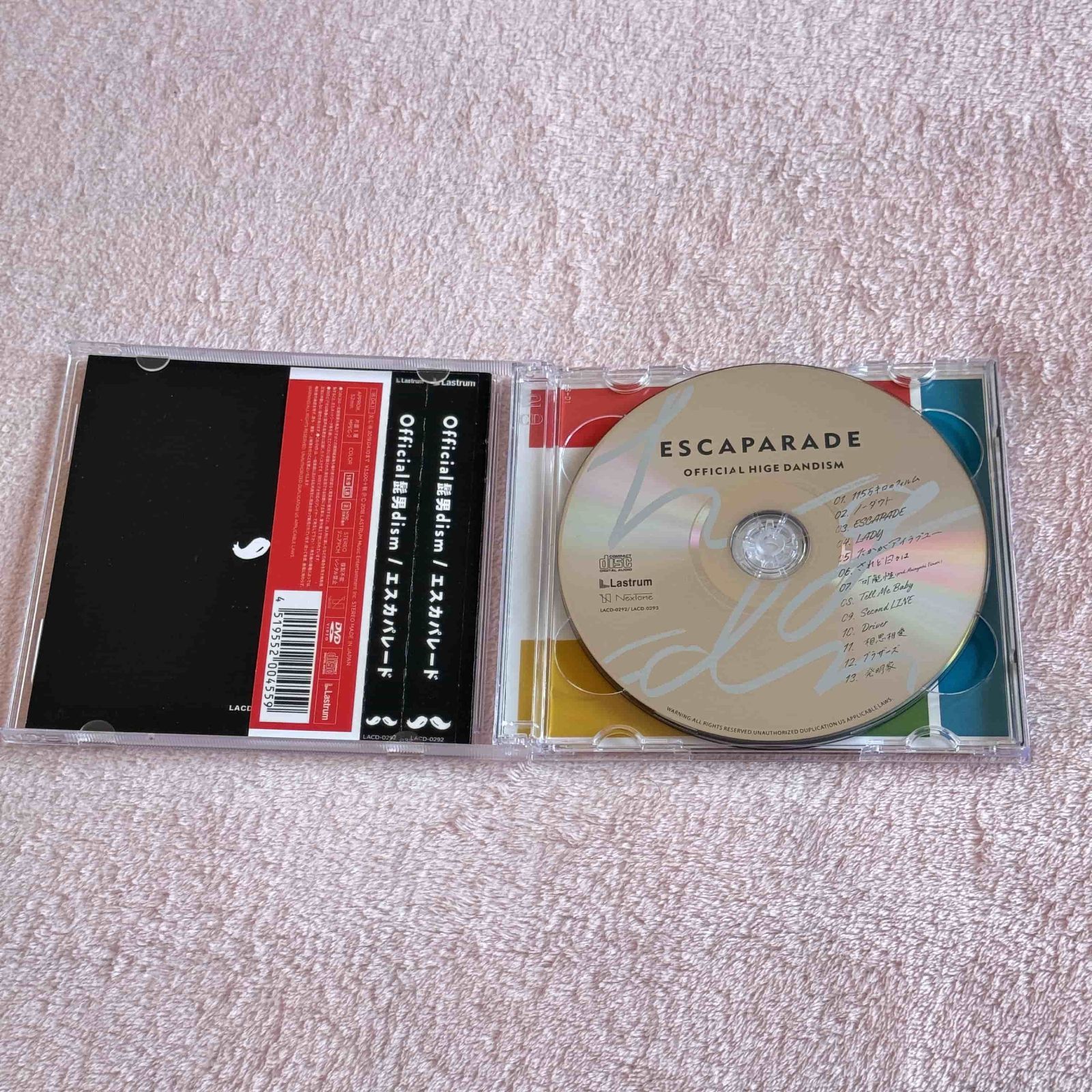 Official髭男dism エスカパレード 初回限定盤 CD+DVD Official髭男dism