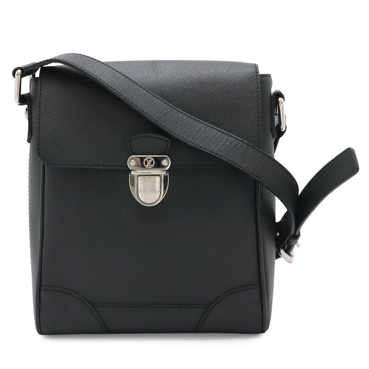 LOUIS VUITTON ルイ ヴィトン タイガ ルカ ショルダーバッグ 斜め掛け レザー アルドワーズ 黒 ブラック M31192