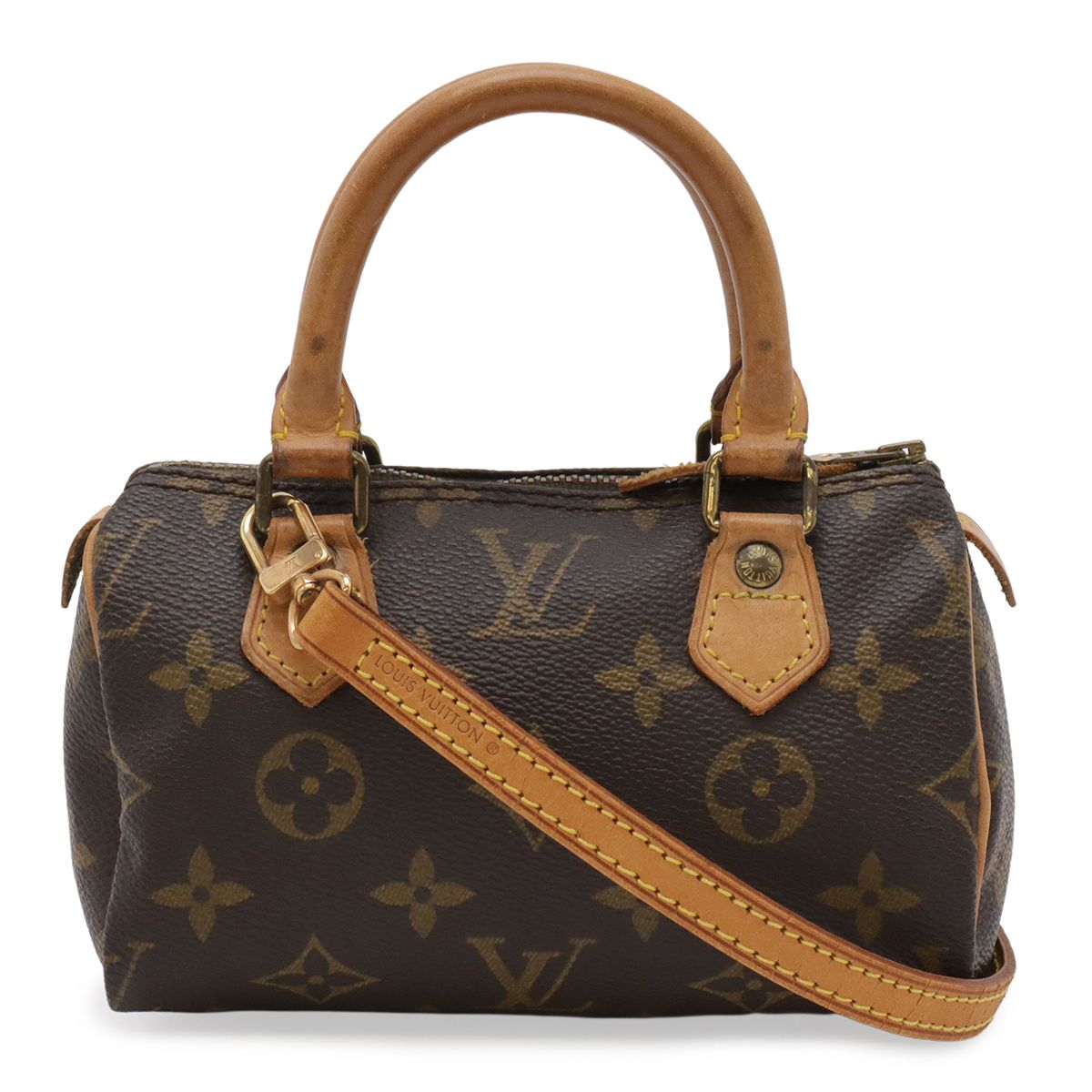 LOUIS VUITTON ルイ ヴィトン モノグラム ミニスピーディ ハンドバッグ ミニバッグ ポーチ 小物入れ 2WAY ショルダーバッグ M41534