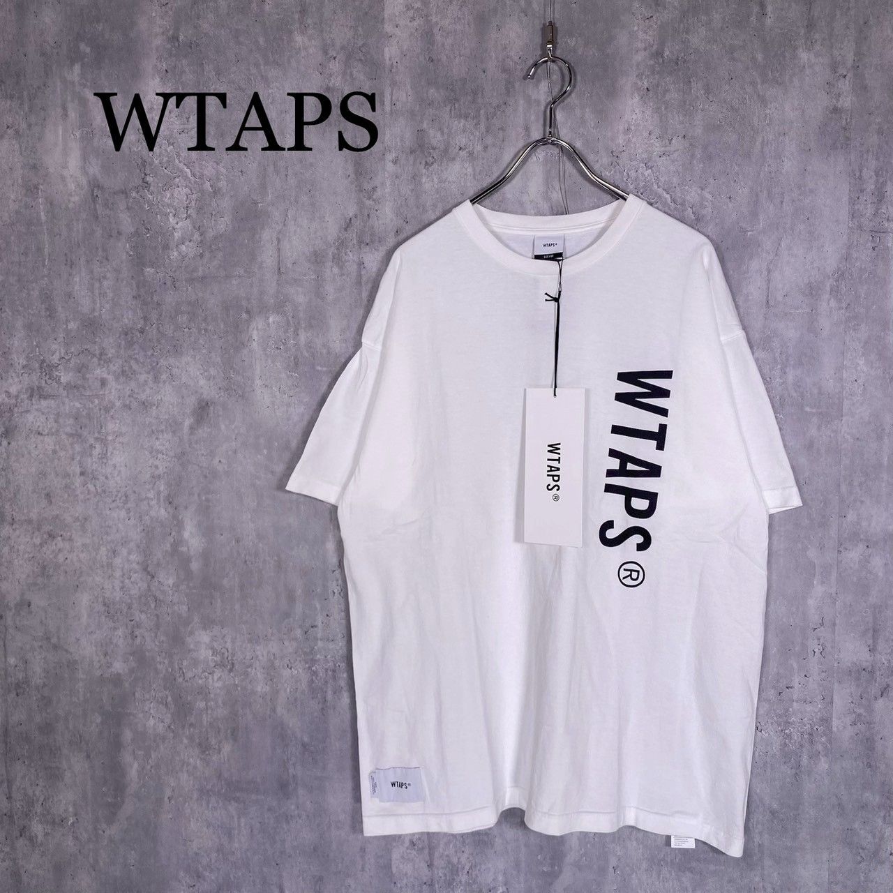 『WTAPS』ダブルタップス (3) フロントバックプリントTシャツ 半袖