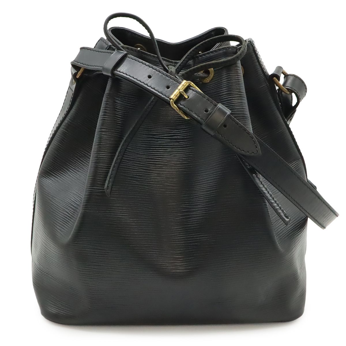 LOUIS VUITTON ルイ ヴィトン エピ プチノエ ショルダーバッグ ワンショルダー 巾着型 ノワール 黒 ブラック M44102 M59012