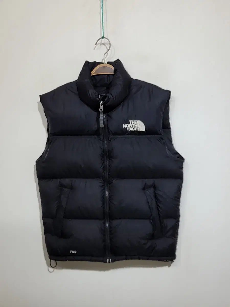 (M) THE NORTH FACE ザノースフェイス ヌプシ 700 ダウンベスト ブラック グースダウン ベスト