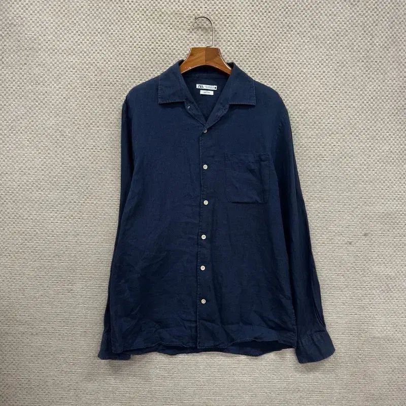 ザラ ZARA リネン シャツ M D01284