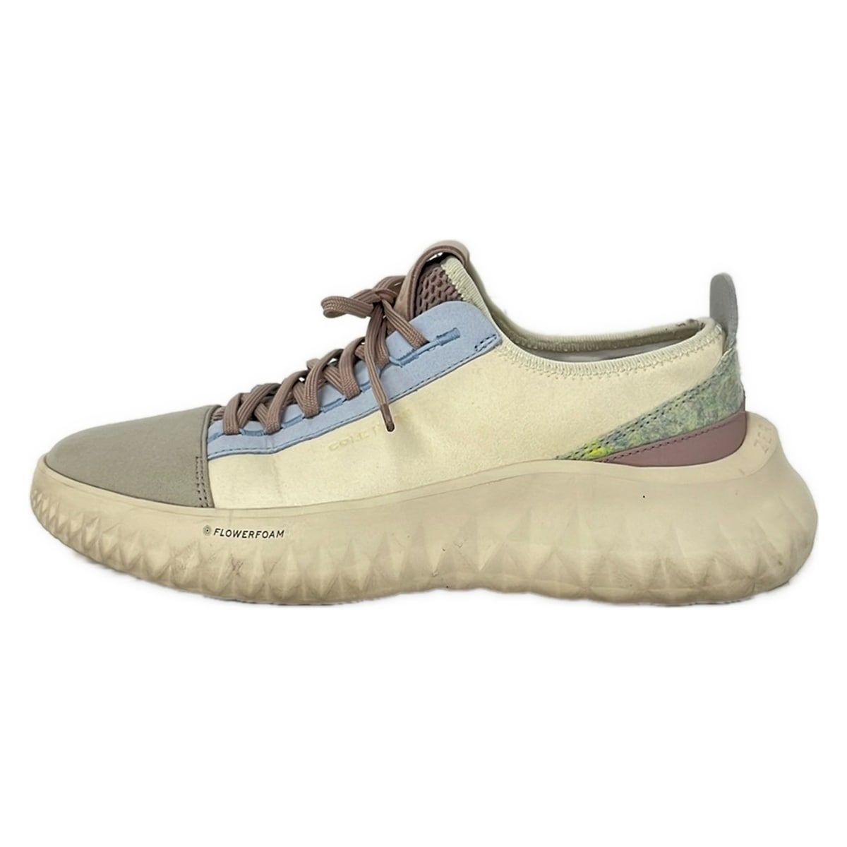 COLE HAAN(コールハーン) スニーカー 7 B レディース - アイボリー×ライトグレー×マルチ ZEROGRAND